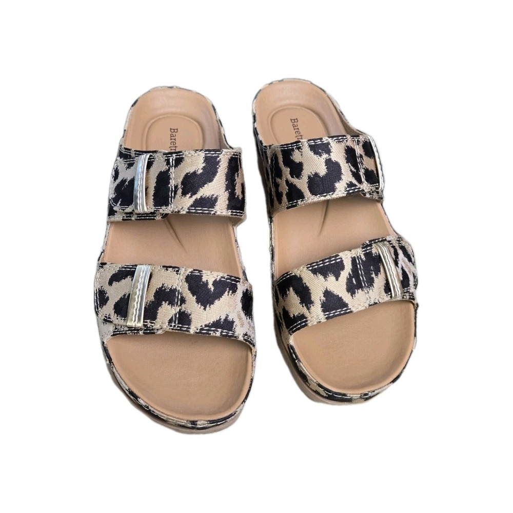 Baretraps WISTERIA Women's Sandals‎ Natural Multi Leopard Size 6
